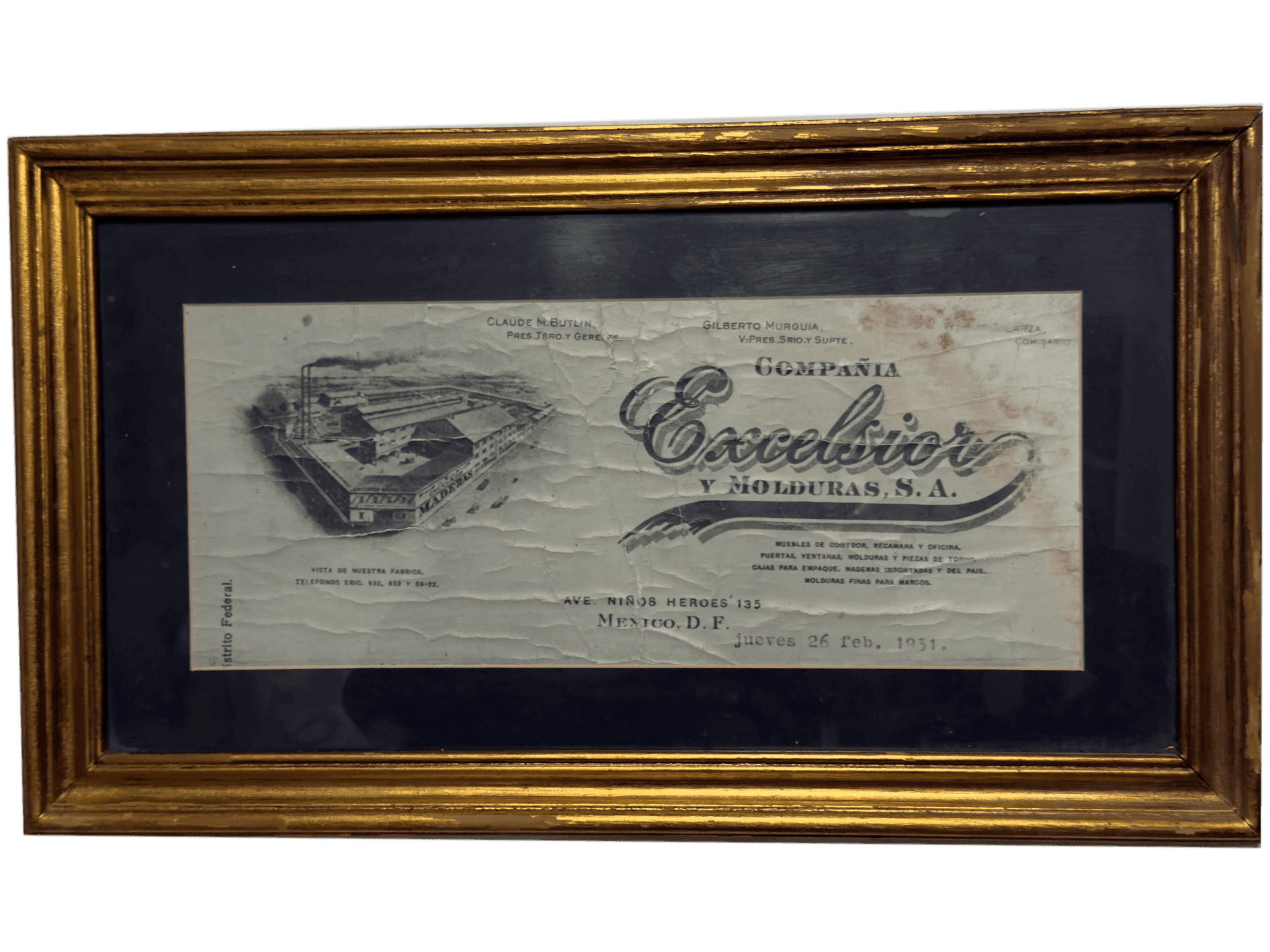 Cuadro histórico de la fundación, 1926